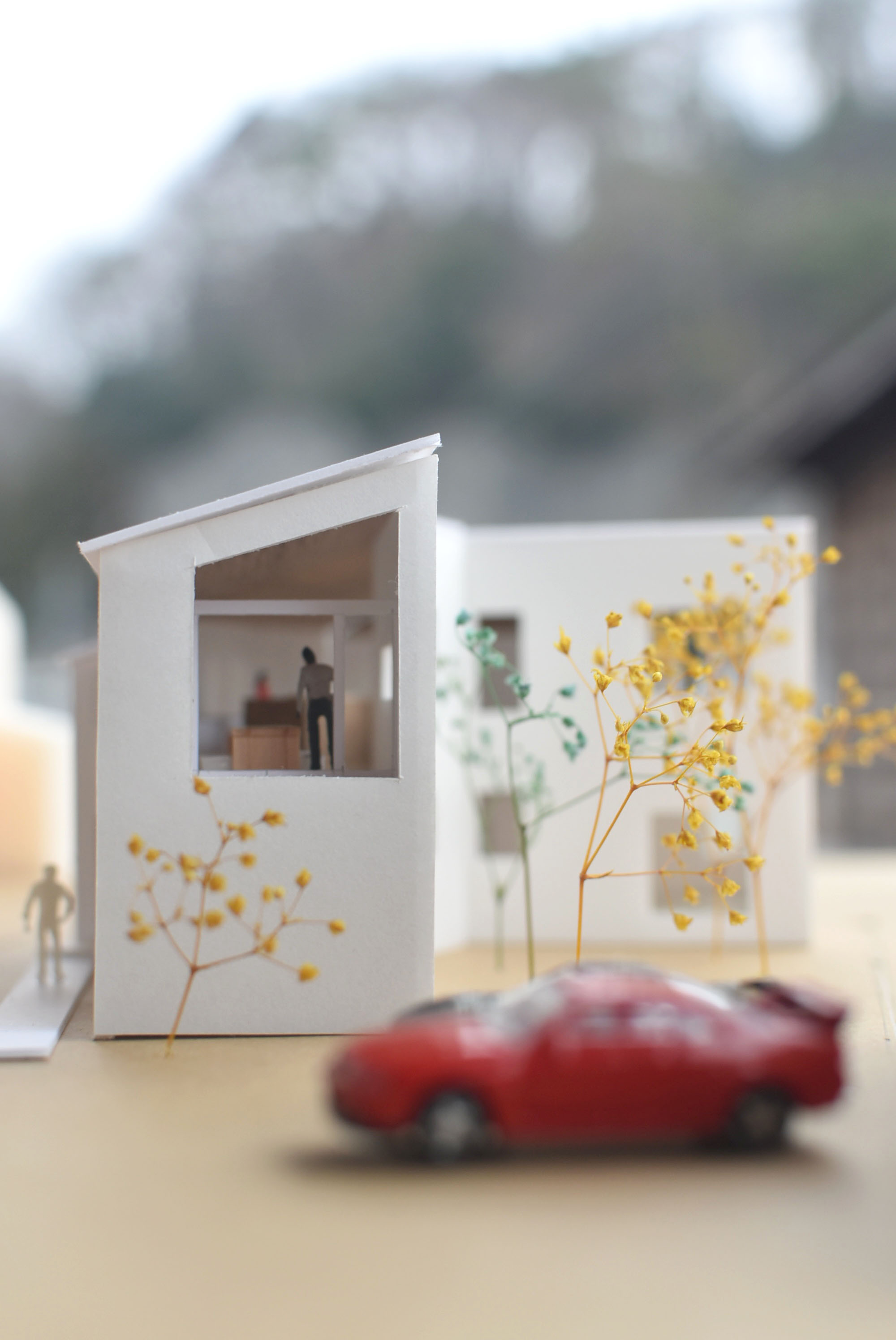 高田の住宅スタディ模型
