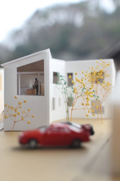 高田の住宅スタディ模型