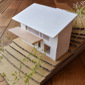 糸島の別荘模型