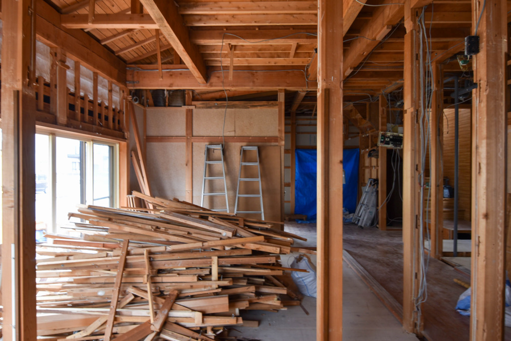 リノベーション工事中