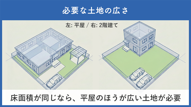 必要な土地の広さ